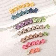 Children Hair Clips Shein 40 Pcs Baby And Toddler Girls Matte Flower Shaped Hair Clips