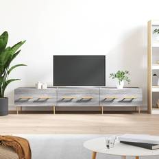 vidaXL 150 x 36 x 30 cm Konstrueret Træ Grå Sonoma-Eg TV-bord