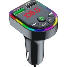FM-sender Teknikproffset FM-Sender Bluetooth 2 USB Opladningsporte