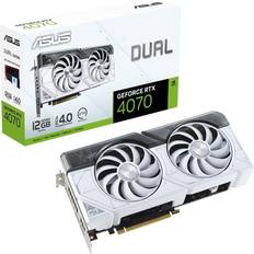 ASUS Dual GeForce RTX 4070 White Edition HDMI 3xDP 12GB GDDR6X