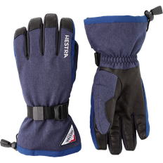 Vattenavvisande Handskar Hestra Powder Gauntlet 5-Finger Gloves - Marine