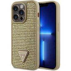 Guess Matkapuhelinkotelot Guess iPhone 15 Pro Kuori Rhinestone Kulta