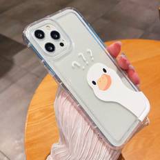 Shein 1pc Cartoon Duck Design Anti-shock Phone Case