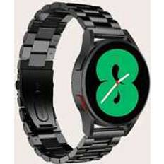 Shein 3-Pearl Stainless Steel Smartwatch Band Compatible With Samsung Galaxy Watch 7/6/5/4 40mm 44mm