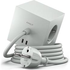 Avolt Pistorasiat ja Haarapistokkeet Avolt Square 1 with 30W Dual USB-C Base 3m