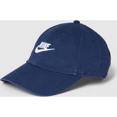 Nike Cotton Caps Nike Club Unstructured Futura Wash Cap, Men's, Small/Medium, Midnight Navy