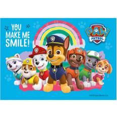 Multicolore Décorations de gâteaux Dekora Plaque Gateau Anniversaire Paw Patrol 15 x 21 cm Décoration de gâteau