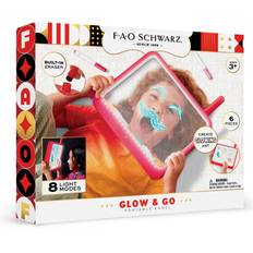 Toy Boards & Screens Fao Schwarz Neon Glow Board Portable