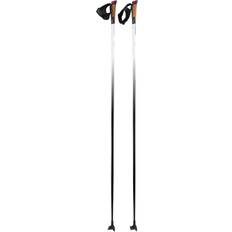 White Downhill Ski Poles Inovik Cross-country Ski Poles 500 - Snow White