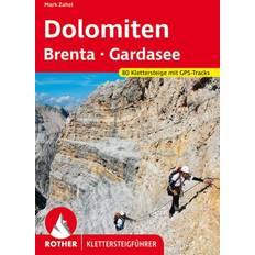 Komposthäcksler Klettersteige Dolomiten Brenta Gardasee