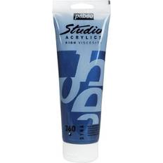Pebeo Hobbymaterial Pebeo 250 ml Studio Acrylic Paint, Iridescent Blue Black
