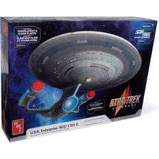 Amt 1:1400 Star Trek USS Enterprise NCC 1701 C modellbyggsats, flerfärgad