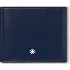 Montblanc Wallets Montblanc Meisterstuck 4cc Ink Blue Wallet 131934