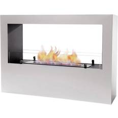 Cach Fires Lansing White Freestanding Bioethanol White