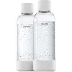 MySoda Tilbehør MySoda Woody Flaske 1 Liter BPA White