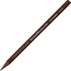 Brown Watercolor Pencils Cretacolor Aqua Monolith Woodless Pencil Red Brown