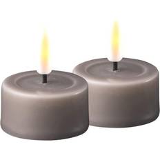 Deluxe Homeart Jumbo Tealight Set LED Candle 6.5cm 2pcs