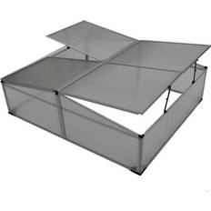 Pflaster-, Mauersteine & Mörtel Trendline Doppel-Frühbeet 100 x 120 x 30/40 cm 0692600468