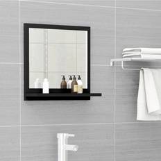 Particleboard Bathroom Mirrors vidaXL Bathroom Mirror Engineered Wood