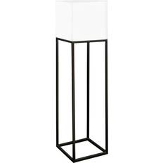 BigBuy Home Stylish Block White Grey 38 x 38 x 155 cm Floor Lamp