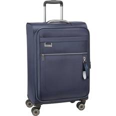 Lämplig som handbagage - Mjuka Resväskor Travelite Miigo Mellanstor Resväska 67cm Marinblå