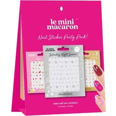 Mini le macaron Le Mini Macaron Le Mini Macaron Nail Art Stickers Party Pack