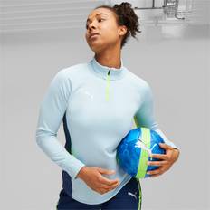 Silver - Träningsplagg Tröjor Puma individualBLAZE Fußballtop Damen, Silber/Blau, Größe: XXL, Kleidung