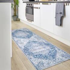 B&Q Carpets & Rugs B&Q My Washable Garda Persian Blue