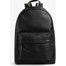 Ted Baker Computer Bags Ted Baker Black Kaileb Logo-debossed Faux-leather Backpack 1 Size