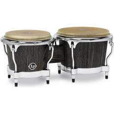 Snare Drums LP Uptown Series Bongo Set Sculpted Ash With Chrome Hardware