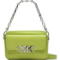 Crossbody Bags Michael Kors MK Parker Medium Leather Crossbody Bag Brt Limeade