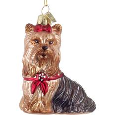 Kurt Adler Multi-Color Yorkshire Terrier Christmas Tree Ornament