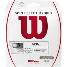 Corde da badminton Wilson Spin Effect Hybrid Tennis String Set No Size