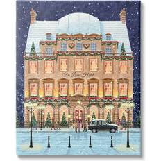 Stupell Industries Winter Hotel Christmas Festival Wall Decor 24x30"