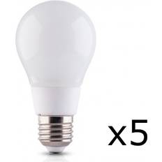 Lyskilder Forever Light LED-lampa E27 8W 230V 4500K 5-pack, Vit neutral
