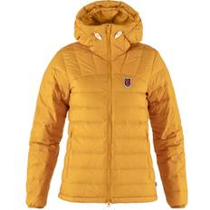 Fjällräven Expedition Pack Down Hoodie Dunjacka Dam Mustard Yellow