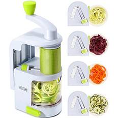 Spiralizer Vegetable Slicer 4-in-1 Blades Heavy Spiralizer