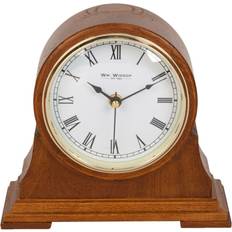 Table Clocks Wm. Widdop Barrel Mantel 23cm W2714 Table Clock