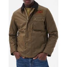 Brun - Voksbehandlede jakker Barbour Barbour International x Steve McQueen Workers Wax-Cotton Jacket Brown