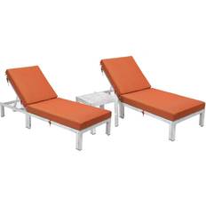 Sun Beds on sale Leisuremod Chelsea Collection CLTWGR-77OR2 Modern Chaise