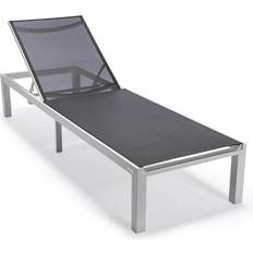 Metal Sun Beds Leisuremod Marlin Modern