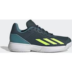 adidas Kid's Courtflash Tennis - Arctic Night/Lucid Lemon/Arctic Fusion