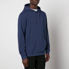 Økologiske Gensere Boss Orange Wetalk Cotton-Jersey Hoodie Blue