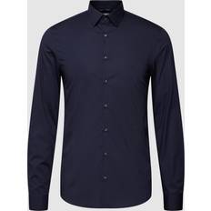 Elastane/Lycra/Spandex - Uomo Camicie Calvin Klein Camicia Business - Blue