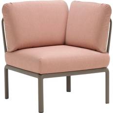 Lounger - Plast Modulsofaer Nardi Komodo Horndel Tortora - Rosa Quarzo Modulsofa