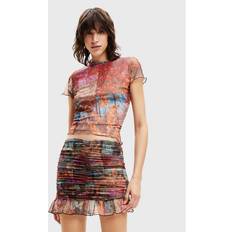 Desigual Shirts Desigual Women's T-Shirt Short Sleeve, Material Finishes