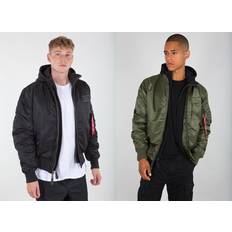 Alpha Industries Jackor Alpha Industries MA-1 D-Tec Bomberjacka för män Darkgreen/Black
