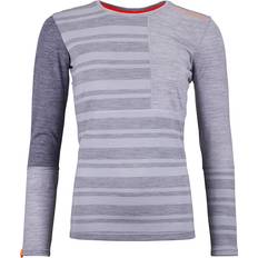 Lana Maglie Termiche Ortovox 185 Rock'n' Wool - Grey Blend