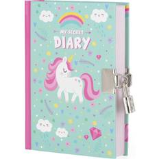 Calendari Legami - Diario Segreto Con Lucchetto 328 Pagine 11 x 15.5 cm Tema Unicorn