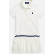 Polo Collar Dresses Polo Ralph Lauren Girls' Cotton-Blend Dress Years White Years